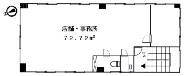 小倉ビル3F 間取り図