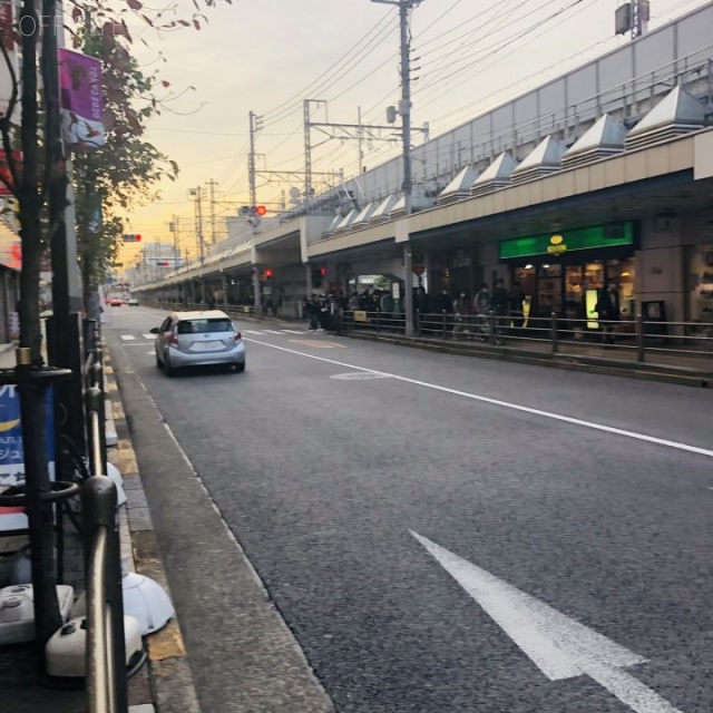 ニュー森田ビル ビル前面道路