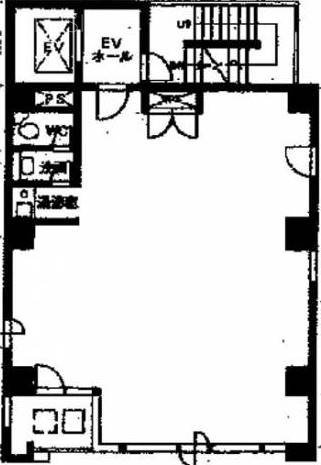塚越ビル1F 間取り図