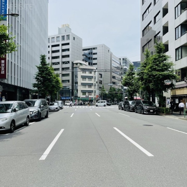 翔和神田ビル ビル前面道路