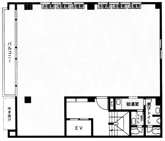 日本色素本社ビル3F 間取り図