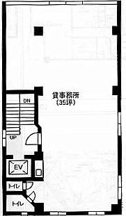 穂高ビル1F 間取り図