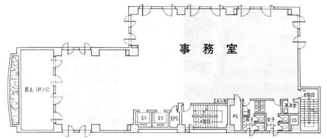 ニッテン神田ビル1F 間取り図