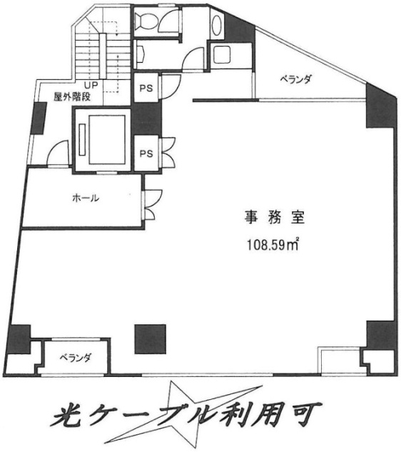大和屋ビル5F 間取り図