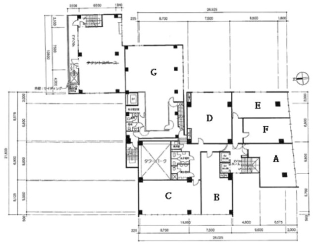 鈴和ビル4F 間取り図