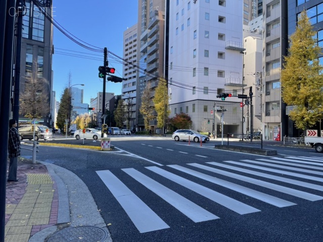 ヒルズ884お茶の水ビル 前面に本郷通り