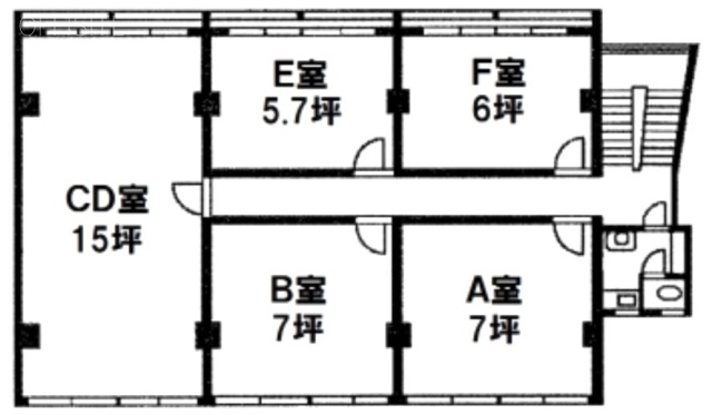 神鋼レジスタービル4F 間取り図
