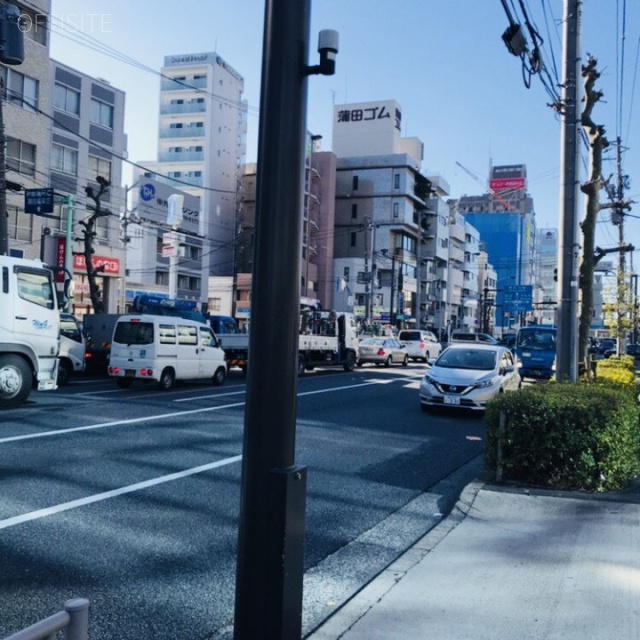 松本ビル ビル前面道路