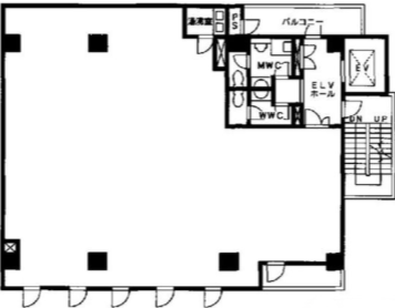 紀尾井町WITH1F 間取り図