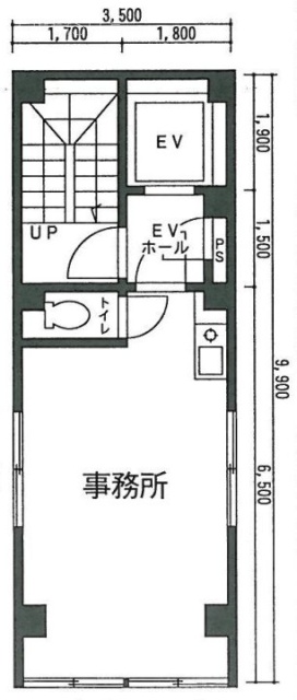 山崎ビル2F 間取り図