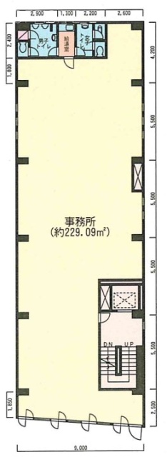 TRビル6F 間取り図