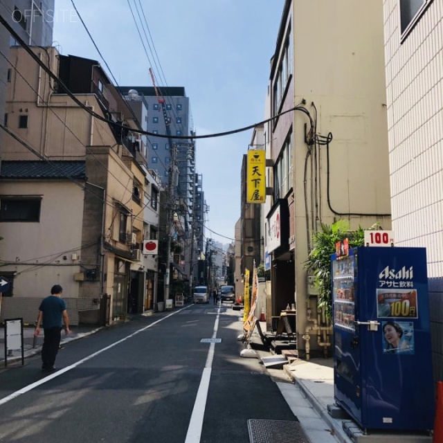 第2喜久ビル　ビル前面道路