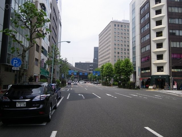 肥後屋ビル ビル前面道路