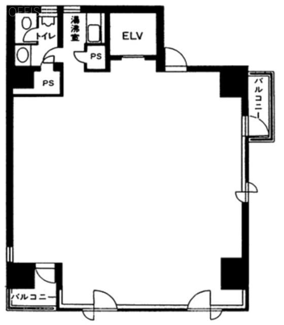 五反田アルファビル3F 間取り図