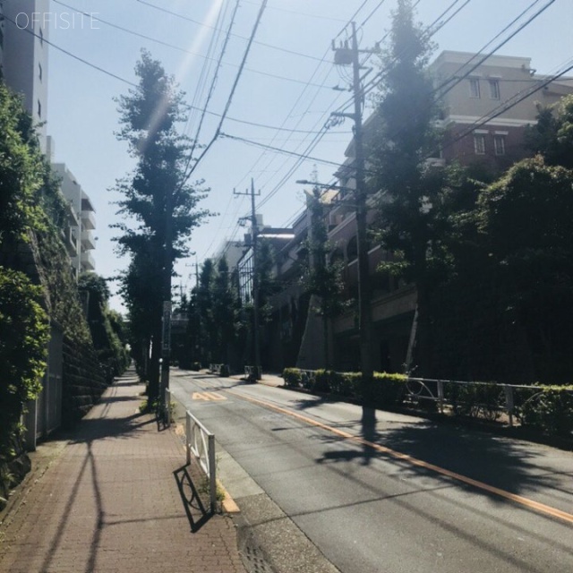 リヴィエラマンションビル　ビル前面道路