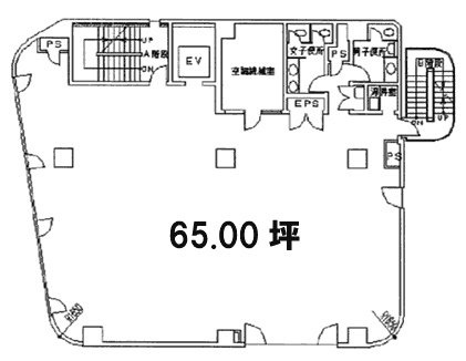 オーク高輪第2ビル1F 間取り図