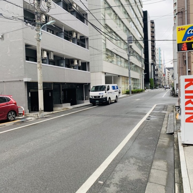 MID日本橋堀留町ビル ビル前面道路