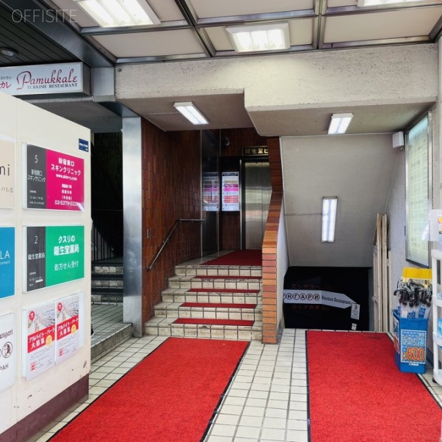 新宿龍生堂ビル　エントランス