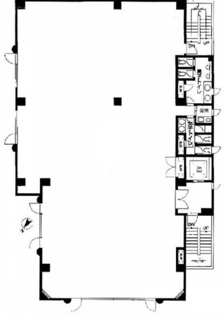 三共小石川THビル4F 間取り図