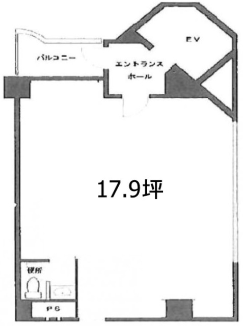 扇橋会館10F 間取り図