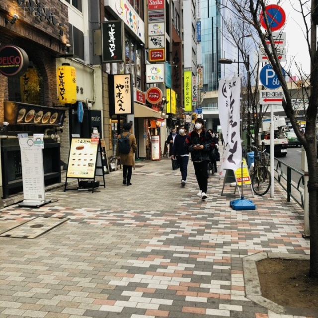 よしむらビル ビル前面道路