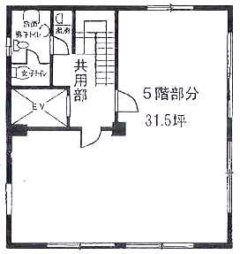新光ビル6F 間取り図