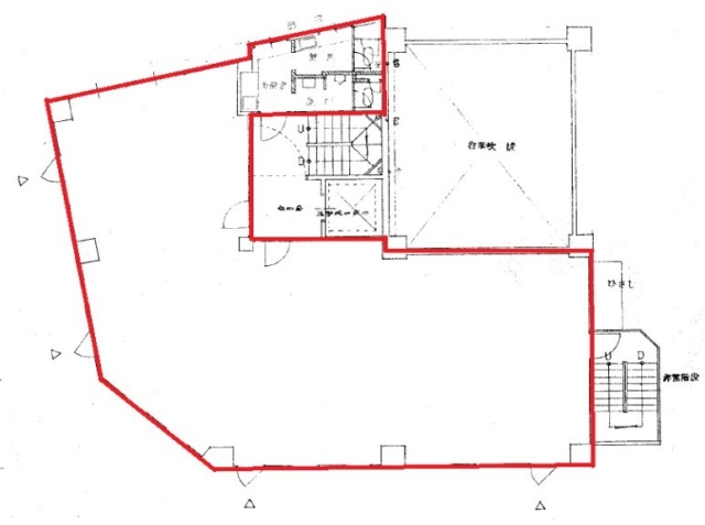 大森レインボービル4F 間取り図