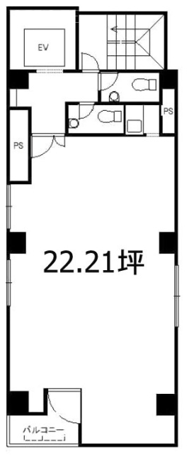 第一阿部ビル3F 間取り図