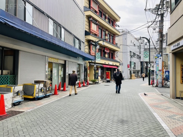 保坂ビル　前面道路