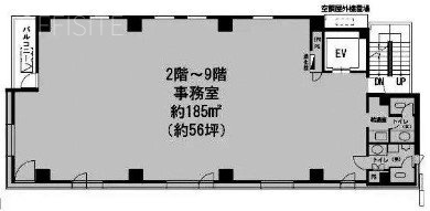 KDX御徒町ビル8F 間取り図