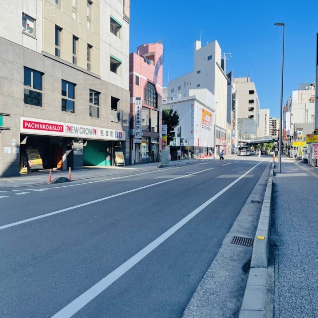 栗原ビル 前面道路