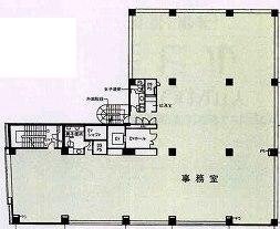 桂ビル4F 間取り図