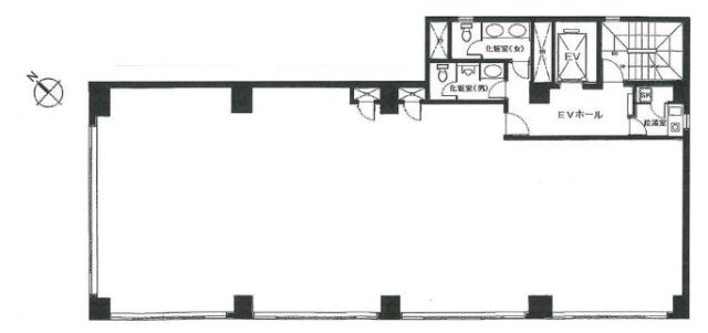 中野オイスタービル4F 間取り図