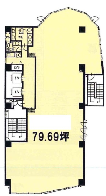 湯島アーバンビル6F 間取り図