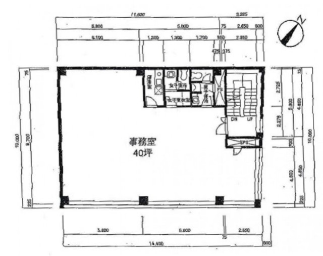 千代田ビル3F 間取り図