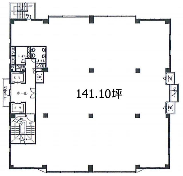 一清ビル本館3F 間取り図