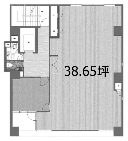 MAビル芝Ⅲ8F 間取り図