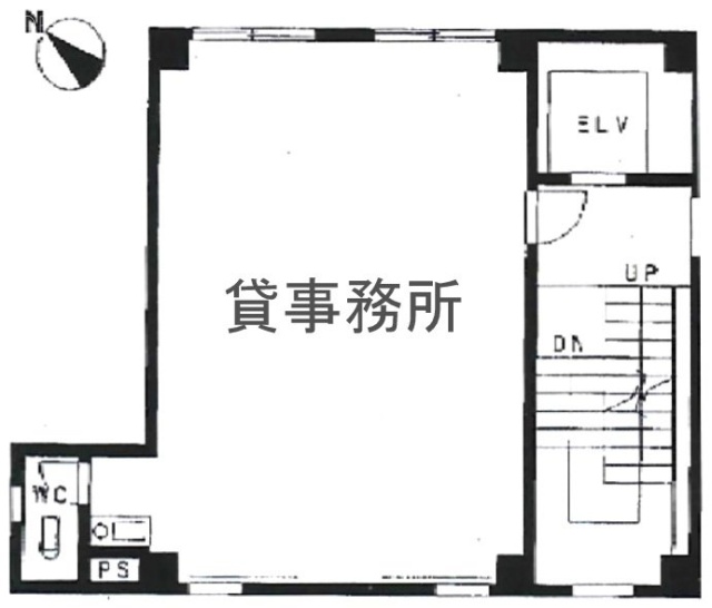 神田サイトウビル2F 間取り図