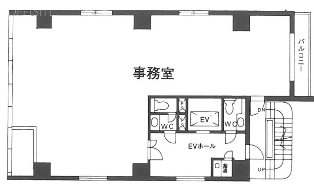 矢崎ホワイトビル6F 間取り図