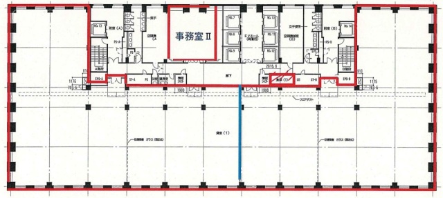 大手センタービル19F 間取り図