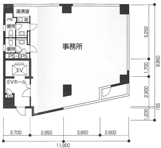 KTビル4F 間取り図