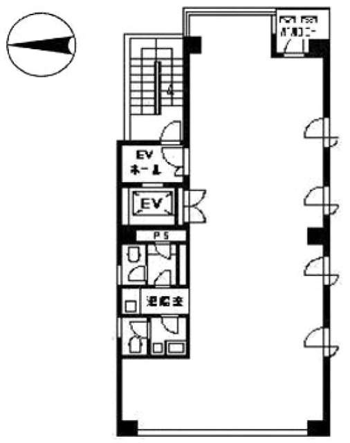 友輪ビル3F 間取り図