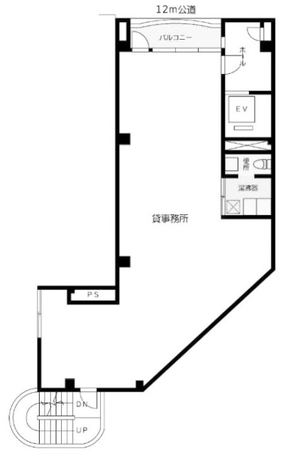 セキネビル3F 間取り図