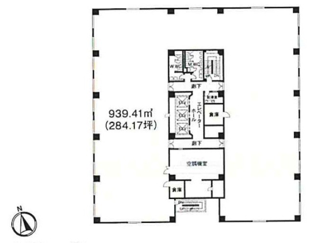 宏正三番町第1ビル5F 間取り図