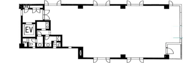 KS(ケイズ)ビル5F 間取り図