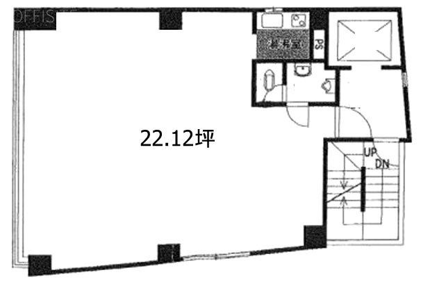 上野TSビル4F 間取り図