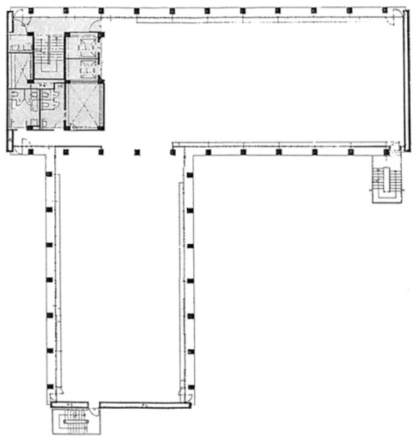 菱化代々木ビルB1F 間取り図
