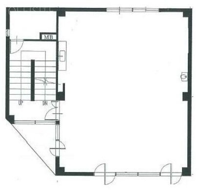 メリス五反田ビル3F 間取り図