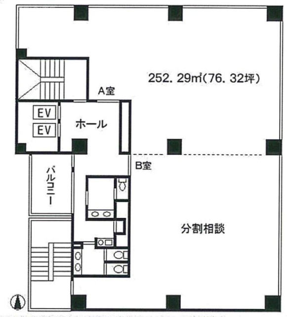 東海池袋ビル8F 間取り図