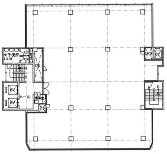 五番町センタービル2F 間取り図